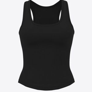 PINK Victoria's Secret Classic Black Tank Top